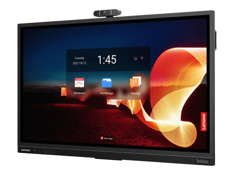 LENOVO ThinkVision iLFD T75 75p 3840x2160 VA Touch DLED 16:9 60Hz HDR10 HDMI USB-C USB-B RJ45 VGA Android 9.0 4K camera TopSeller