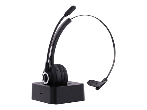 TNB Activ 300M Professional Mono Bluetooth Headset With Magnetic Charging Base Wireless Bluetooth 5.0 Connection
