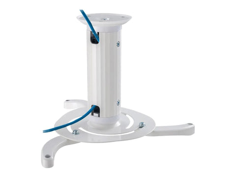 NEOMOUNTS BEAMER-C80WHITE Support de plafond pour vidéoprojecteur - h 13-20 cm - orientable