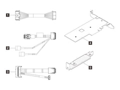 LENOVO ISG ThinkSystem SR250 V3/ST250 V3 M.2 Cable Kit