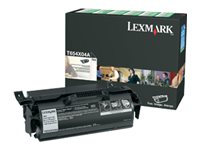 LEXMARK T654 cartouche de toner d étiquettes noir haute capacité 36.000 pages pack de 1 retour programme