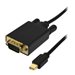 MCL CÃ¢ble Mini DisplayPort mÃ¢le / VGA