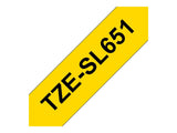 BROTHER TZeSL651 tape Black on Yellow 24mm