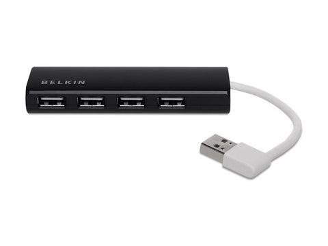 BELKIN Hub de Voyage 4 Ports USB 2.0 Noir