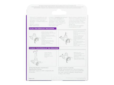 TARGUS Ultimate Keyed Retail Cable Lock