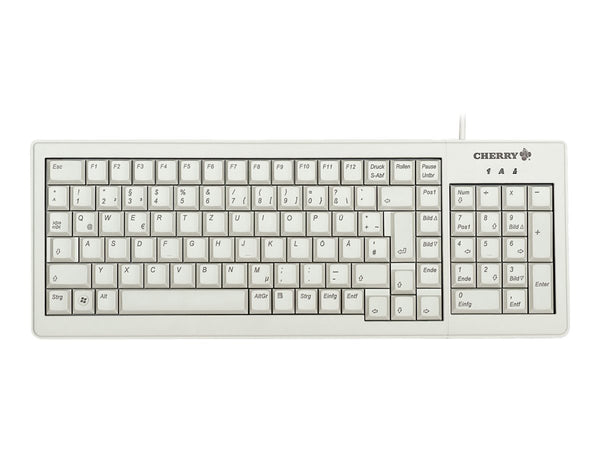 CHERRY XS Complete Keyboard USB grey corded (DE)