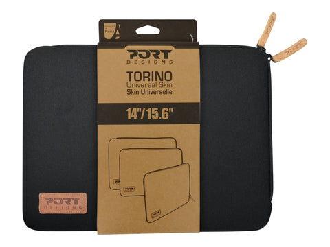 PORT TORINO SLEEVE BLACK 15.6