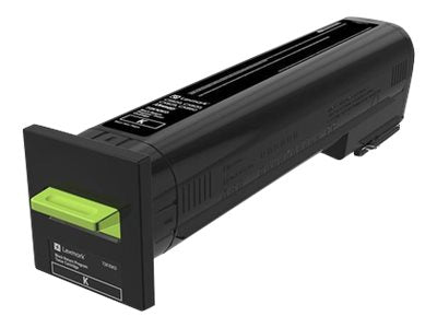 LEXMARK CS820 CX82x CX860 Cartouche de toner Return Programme Noire 8K