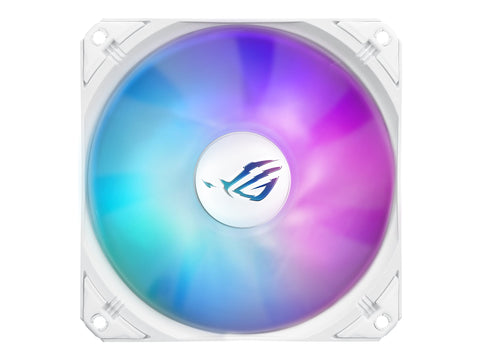 ASUS ROG Strix LC III ARGB LCD WHT all-in-one CPU liquid cooler with 2.1 IPS LCD Aseteks new Gen7 v2 pump and premium ROG ARGB fans