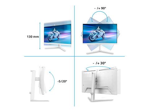 PHILIPS 27M2N6501L/00 27p QD-OLED 16:9 2560x1440 240Hz 0.03 Vesa HDMI DP Usb Hub