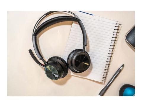 HP Poly Voyager Focus 2 UC Headset +USB-A to USB-C Cable +Charging Stand