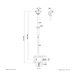 NEOMOUNTS Back-to-Back Ceiling Mount