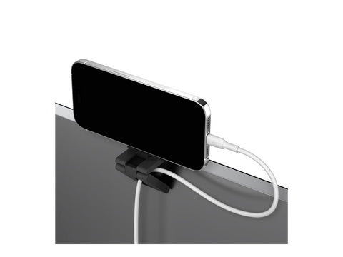 BELKIN BOOST CHARGE PRO MagSafe iPhone mount for Monitor Grey