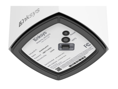 LINKSYS Rhodes MX3000 AX3000 Dual-Band Mesh Wi-Fi 6 Node 2PK
