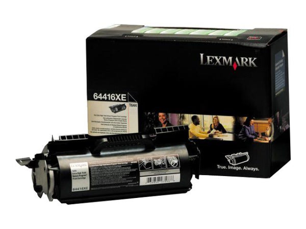 LEXMARK T644 cartouche de toner noir très haute capacité 32.000 pages pack de 1 retour programme