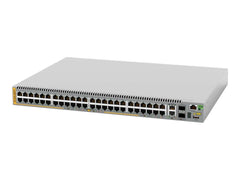 ALLIED L3 Stackable Switch 48x 10/100/1000-T 2x 1/2.5/5/10G-T 2x SFP+ Ports and a single fixed PSU EU Power Cord (P)