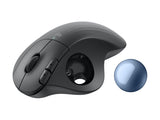 LOGITECH ERGO M575S Wireless Trackball - Graphite + Blue Ball