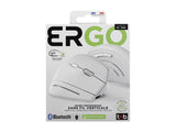 TNB ERGO - Souris sans fil ergonomique verticale ultra légère Bluetooth + USB-A 2.4 GHz - blanc