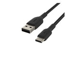 BELKIN Câble tressé USB-A USB-C 2m noir
