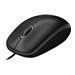 LOGI B100 optical Mouse Black USB OEM