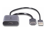 LINDY HDMI to USB Type C Converter with USB Power