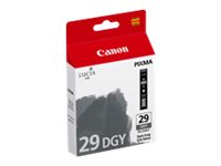 CANON PGI-29 DGY cartouche d encre gris foncè capacité standard 710 pictures pack de 1
