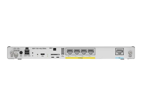 CISCO ISR1100 SERIES ROUTER 4 ETH LAN/WAN PORTS 4G RAM