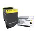 LEXMARK High Yield Yellow Toner Cartridg