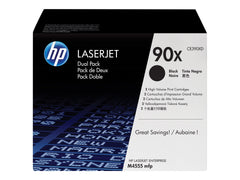 HP 90X original Toner cartridge CE390XD black high capacity 24.000 pages 2-pack