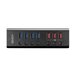 LINDY 4 Port USB 3.0 Hub with 3 Quick Ch