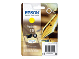 EPSON 1LB 16 ink cartridge yellow standard capacity 3.1ml 165 pages 1-pack blister without alarm