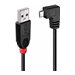 LINDY USB 2.0 Type A/Micro-B 90 2m