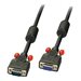 LINDY VGA Cable M/F Black 2m HD15