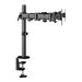 NEOMOUNTS Flat Desk Mount 2 screens Blk