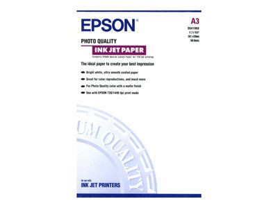 EPSON PAPIER COUCHE A3 QUALITE