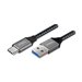 MCL Type C male / USB3.0 Type A mesh