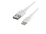 BELKIN Câble USB-A vers USB-C 1m blanc
