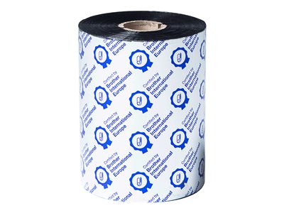 BROTHER Black ribbon std wax/resin 6PK