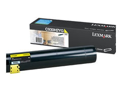 LEXMARK TONER LONGUE DUREE JAUN