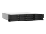 QNAP TS-1232PXU-RP-4G 12-Bay rackmount NAS AL324 4Go DDR4 UDIMM RAM SATA 6Gb/s 2x 10GbE SFP+ 2x 2.5GbE 1x PCIe Gen2 x2 slot 250W
