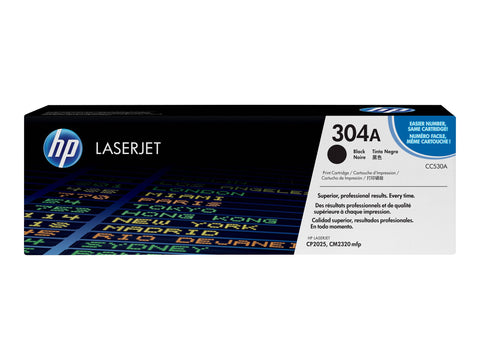 HP 304A original Colour LaserJet Toner cartridge CC530A black standard capacity 3.500 pages 1-pack ColorSphere