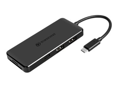 TRANSCEND 6-in 1 Port Hub PD SD/MicroSD Reader USB 3.1 Gen 2 Type C