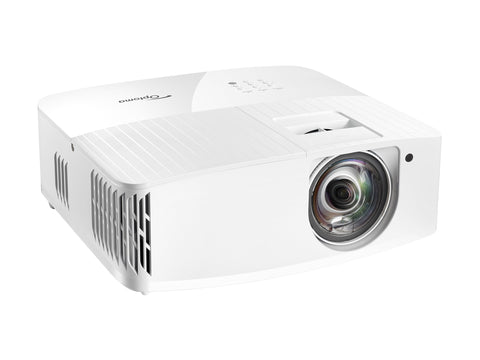 OPTOMA 4K400STx Projector UHD 4K 3840x2160 4000lm 1.000.000:1 ST TR: 0.5:1 2H 1 SPDIF 1 USB-A power  HP 1x10W 3.98Kg Blanc