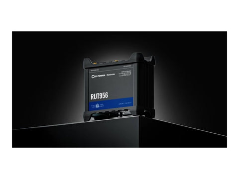 TELTONIKA NETWORKS RUT956 DUAL SIM 4G/LTE/3G/2G RS232 RS584 WiFi router eSIM version