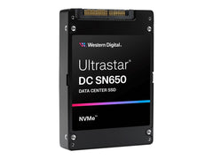 WESTERN DIGITAL Ultrastar DC SN650 SSD U.3 15MM 7680Go 2.5p PCIe TLC RI-1DW/D BICS5 ISE