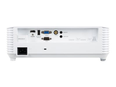 ACER H5386BDi DLP 720p 1280x720 16:9 4500 ANSI Lumen 20.000:1 35DB HDMI VGA RCA USB A wireless projection white