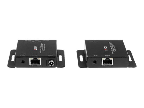 LINDY 70m Cat.6 HDMI 10.2G & IR Extender Amplify HDMI 10.2G & IR signals over 70m via Cat.6 cable