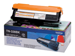 BROTHER TN-328 cartouche de toner noir très haute capacité 6.000 pages pack de 1