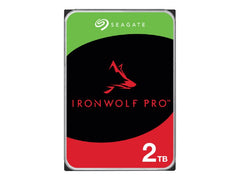 SEAGATE Ironwolf PRO Enterprise NAS HDD 2To 7200rpm 6Gb/s SATA 256Mo cache 8.9cm 3.5p 24x7 for NAS & RAID Rackmount systems BLK