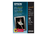 EPSON ULTRA brillant photo  papier inkjet 300g/m2 100x150mm 20 feuilles pack de 1